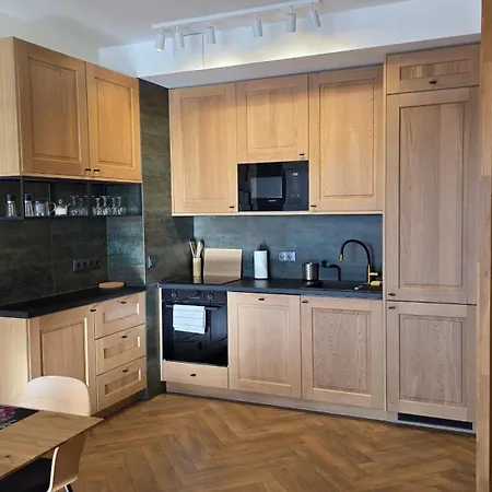 Przy Plaży Z Widokiem Na Morze Apartament